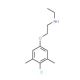 2-(4-Chloro-3,5-dimethylphenoxy)-N-ethyl-1-ethanamine - chemical structure image
