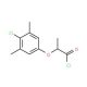2-(4-chloro-3,5-dimethylphenoxy)propanoyl chloride - chemical structure image
