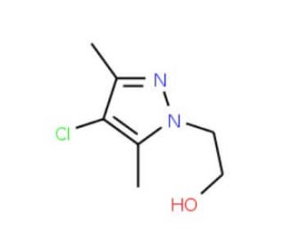 2(4-Chloro-3,5-dimethylpyrazol-1-yl)ethanol - chemical structure image