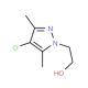 2(4-Chloro-3,5-dimethylpyrazol-1-yl)ethanol - chemical structure image
