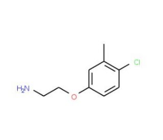 2-(4-Chloro-3-methyl-phenoxy)-ethylamine - chemical structure image