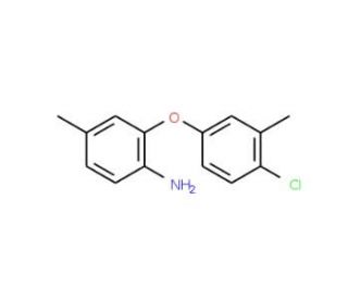 2-(4-Chloro-3-methylphenoxy)-4-methylphenylamine - chemical structure image