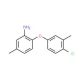 2-(4-Chloro-3-methylphenoxy)-5-methylphenylamine - chemical structure image