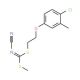 [2-(4-Chloro-3-methylphenoxy)ethyl]methyl-cyanocarbonimidodithioate - chemical structure image