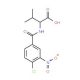 2-(4-Chloro-3-nitro-benzoylamino)-3-methyl-butyric acid - chemical structure image