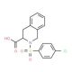 2-(4-Chloro-benzenesulfonyl)-1,2,3,4-tetrahydro-isoquinoline-3-carboxylic acid - chemical structure image