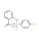 2-(4-Chloro-benzenesulfonylamino)-benzoic acid (CAS 51012-31-8) - chemical structure image
