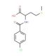 2-(4-Chloro-benzoylamino)-4-methylsulfanyl-butyric acid - chemical structure image