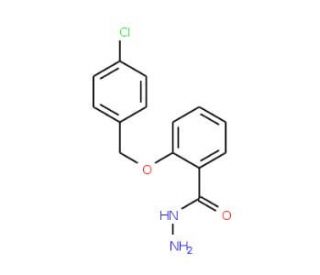 2-(4-Chloro-benzyloxy)-benzoic acid hydrazide - chemical structure image