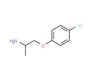 2-(4-Chloro-phenoxy)-1-methyl-ethylamine - chemical structure image