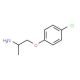 2-(4-Chloro-phenoxy)-1-methyl-ethylamine - chemical structure image