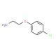 2-(4-Chloro-phenoxy)-ethylamine (CAS 28769-06-4) - chemical structure image