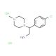 2-(4-Chloro-phenyl)-2-(4-methyl-piperazin-1-yl)-ethylamine dihydrochloride - chemical structure image