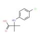 2-(4-Chloro-phenylamino)-2-methyl-propionic acid - chemical structure image