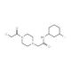 2-[4-(chloroacetyl)piperazin-1-yl]-N-(3-fluorophenyl)acetamide - chemical structure image