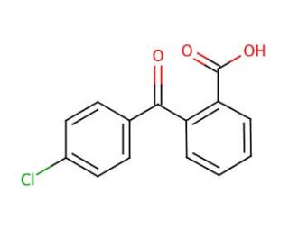 2-(4-Chlorobenzoyl)benzoic acid (CAS 85-56-3) - chemical structure image