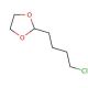 2-(4-Chlorobutyl)-1,3-dioxolane (CAS 118336-86-0) - chemical structure image
