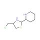 2-[4-(chloromethyl)-1,3-thiazol-2-yl]pyridine - chemical structure image