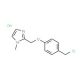 2-[4-(chloromethyl)phenoxymethyl]-1-methyl-1H-imidazole hydrochloride - chemical structure image