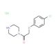 2-(4-chlorophenoxy)-1-(piperazin-1-yl)ethan-1-one hydrochloride - chemical structure image