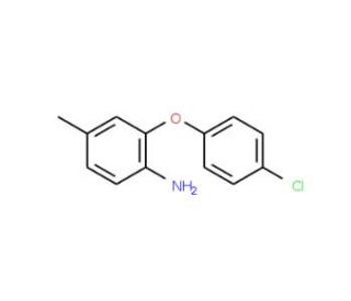 2-(4-Chlorophenoxy)-4-methylaniline - chemical structure image