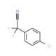 2-(4-chlorophenyl)-2,2-difluoroacetonitrile - chemical structure image