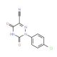 2-(4-Chlorophenyl)-3,5-dioxo-2,3,4,5-tetrahydro-1,2,4-triazine-6-carbonitrile (CAS 20932-04-1) - chemical structure image