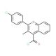 2-(4-chlorophenyl)-3-methylquinoline-4-carbonyl chloride - chemical structure image