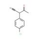 2-(4-chlorophenyl)-3-oxobutanenitrile (CAS 5219-07-8) - chemical structure image