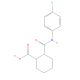 2-[(4-Chlorophenyl)carbamoyl]cyclohexane-1-carboxylic acid (CAS 101937-67-1) - chemical structure image