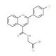 ({[2-(4-chlorophenyl)quinolin-4-yl]carbonyl}amino)acetic acid - chemical structure image