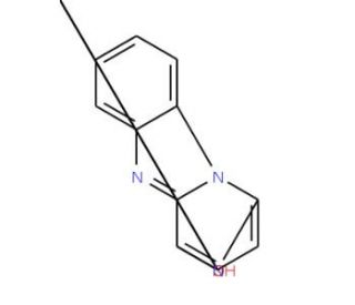 2-(4-Cyano-3-methyl-benzo[4,5]imidazo[1,2-a]pyridin-1-ylsulfanyl)-propionic acid - chemical structure image