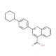 2-(4-cyclohexylphenyl)quinoline-4-carboxylic acid - chemical structure image