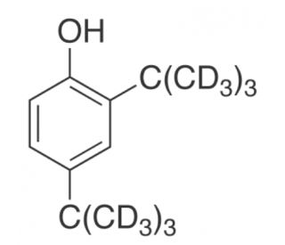 2,4-Di-tert-butylphenol-d19 (Major) (CAS 1577233-55-6) - chemical structure image