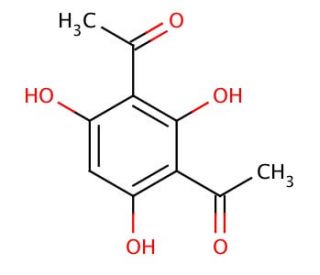 2,4-Diacetylphloroglucinol (CAS 2161-86-6) - chemical structure image