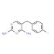2,4-Diamino-5-(4-fluorobenzyl)pyrimidine (CAS 836-06-6) - chemical structure image