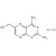 2,4-Diamino-6-(hydroxymethyl)pteridine hydrochloride (CAS 73978-41-3) - chemical structure image