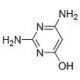 2,4-Diamino-6-hydroxypyrimidine 的分子结构, CAS编号: 56-06-4 2,4-Diamino-6-hydroxypyrimidine (CAS 56-06-4) - chemical structure image