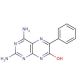 2,4-Diamino-6-phenyl-7-pteridinol (CAS 19152-93-3) - chemical structure image