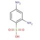 2,4-Diaminobenzenesulfonic acid (CAS 88-63-1) - chemical structure image