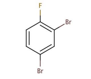 2,4-Dibromo-1-fluorobenzene (CAS 1435-53-6) - chemical structure image