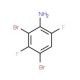 2,4-Dibromo-3,6-difluoroaniline - chemical structure image