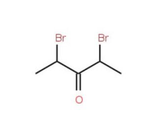2,4-Dibromo-3-pentanone (CAS 815-60-1) - chemical structure image