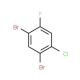 2,4-Dibromo-5-fluorochlorobenzene - chemical structure image