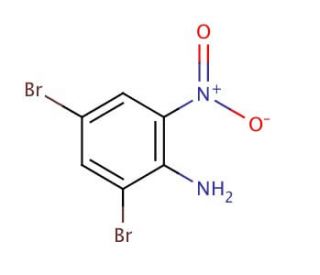 2,4-Dibromo-6-nitroaniline (CAS 827-23-6) - chemical structure image