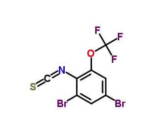 2,4-Dibromo-6-trifluoromethoxyphenylisothiocyanate - chemical structure image