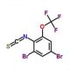 2,4-Dibromo-6-trifluoromethoxyphenylisothiocyanate - chemical structure image