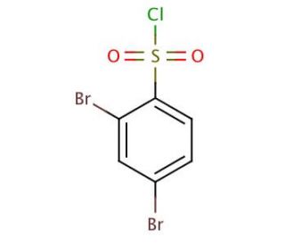 2,4-Dibromobenzenesulfonyl chloride (CAS 72256-95-2) - chemical structure image