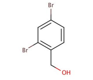 2,4-Dibromobenzyl alcohol - chemical structure image
