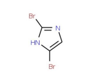 2,4-Dibromoimidazole (CAS 64591-03-3) - chemical structure image